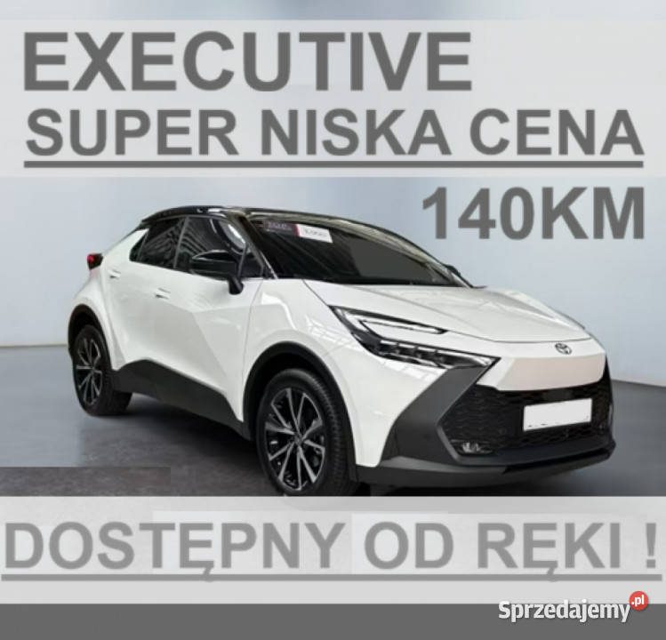 Toyota CHR Executive 140 Dostępna ręki Executive czujnik parkowania zachodniopomorskie Szczecinek