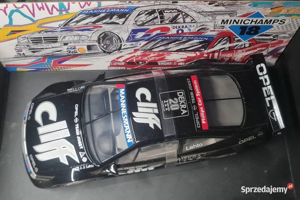 Model UT Minichamps 118 Opel Calibra V6 DTM 1995 Poznań