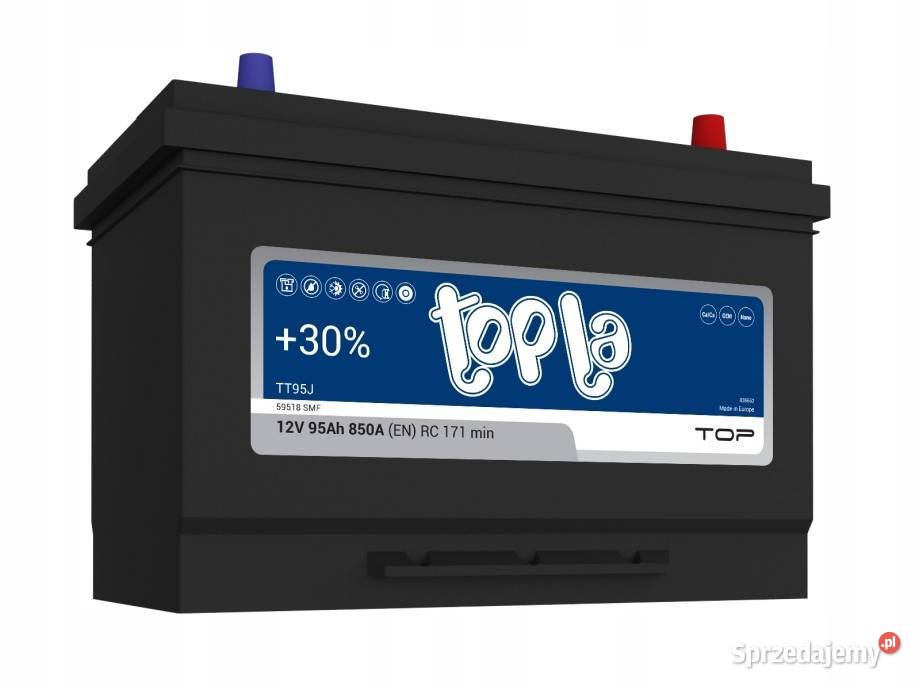Akumulator Topla Top JIS 95Ah 850A P TT95J Jelcz-Laskowice