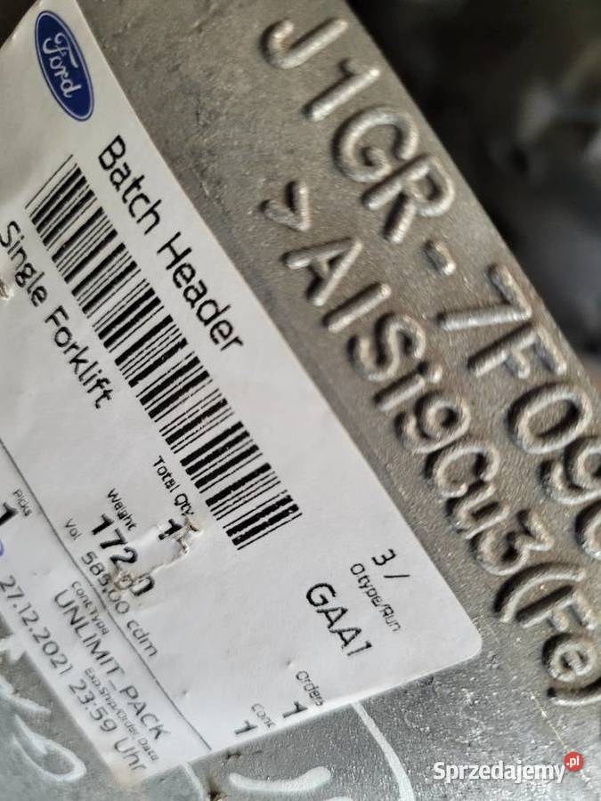 Skrzynia biegów Ford Kuga LX6R7002CCB 2474740 Układ napędowy Radom