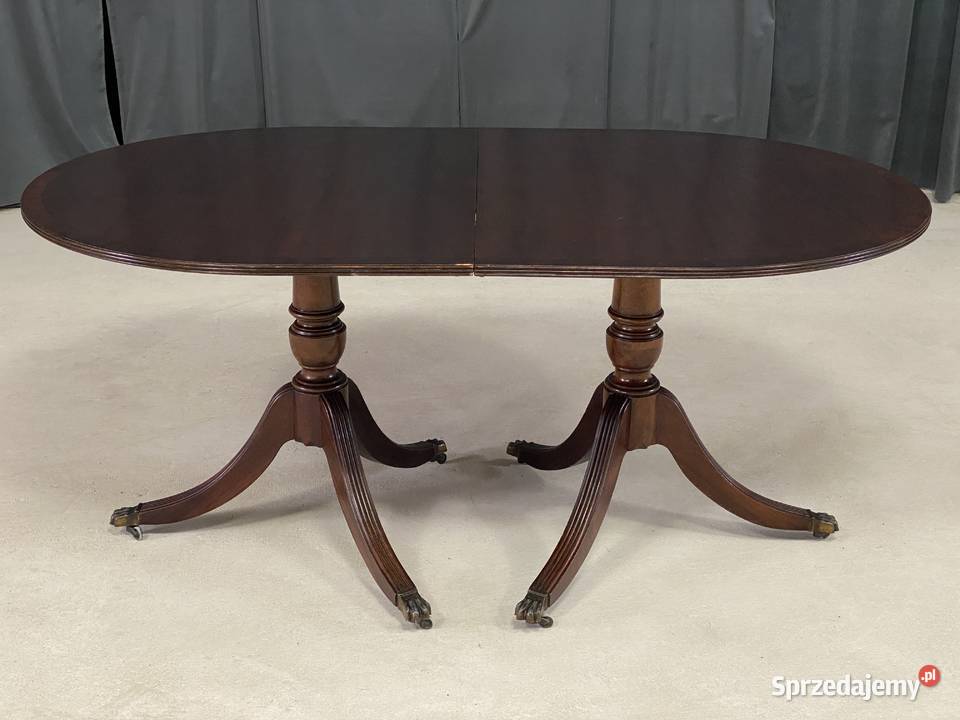 Stół mahoniowy rozkładany klasyczny antyk Budno