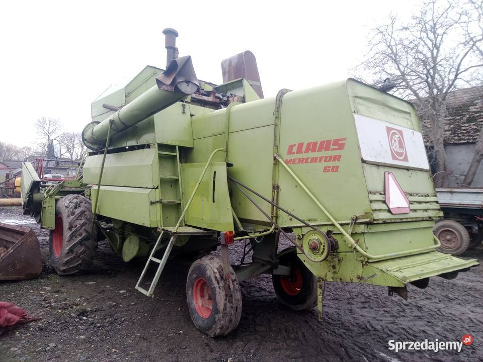 Claas Mercator 60 kombajn do zboża bizon Massey lubuskie Bytom Odrzański