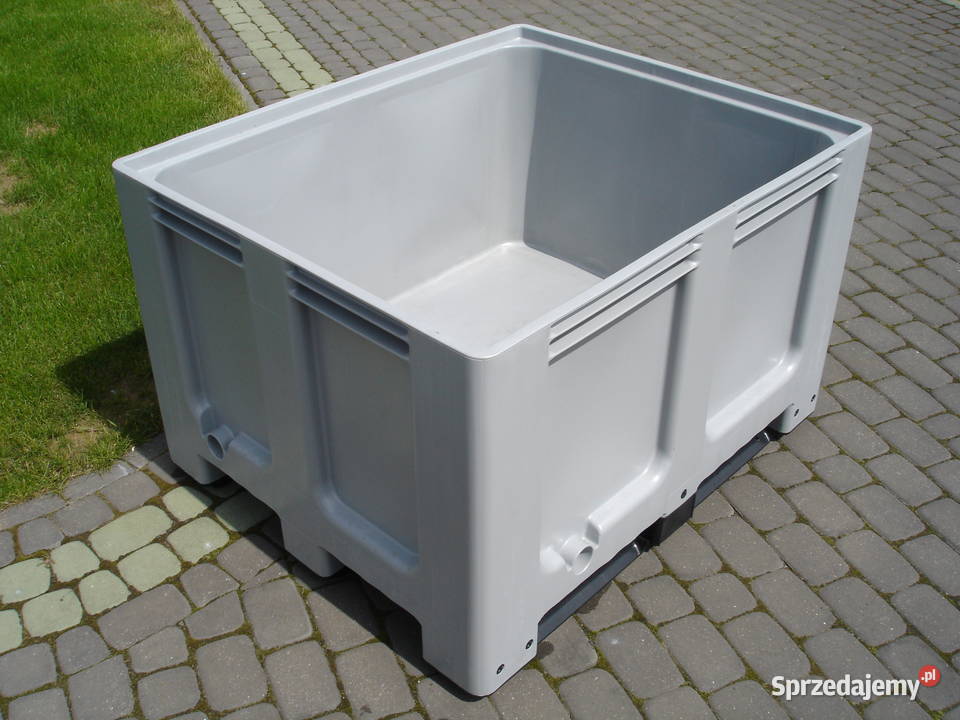 Skrzyniopaleta żółta Skrzyniopalety Palox Kisten