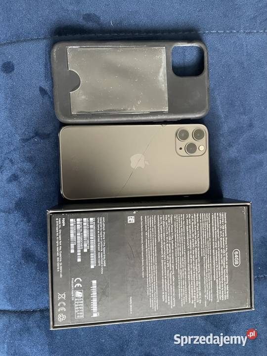 Sprzedam iPhone 11 Pro 64g Telefony komórkowe Cieszyn