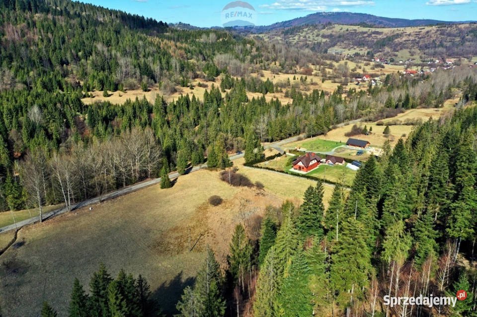 Działka budowlano rolna w Rycerce Górnej Nieruchomości