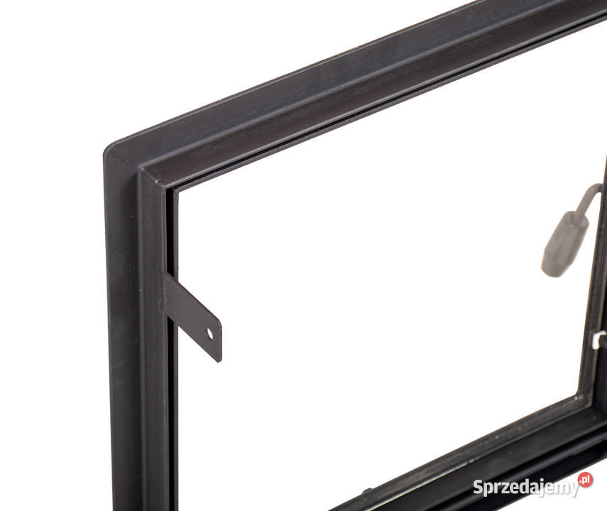 Drzwiczki drzwi kominkowe stalowe PÓŁOKRĄGŁE małopolskie Radziszów