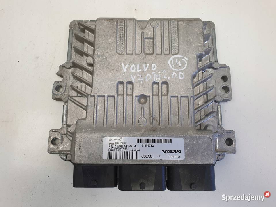 Volvo V60 16 D STEROWNIK SILNIKA komputer Chełm sprzedam
