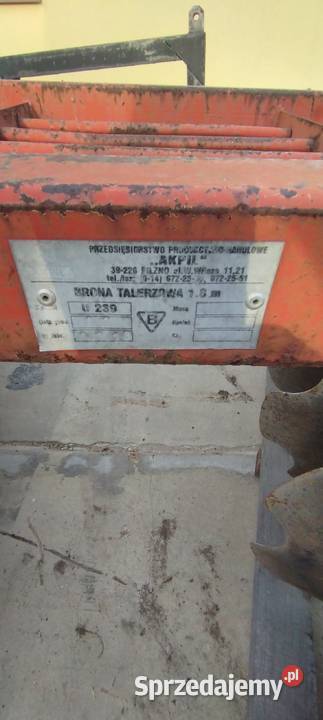 Talerzówka Akpil mazowieckie Pionki sprzedam