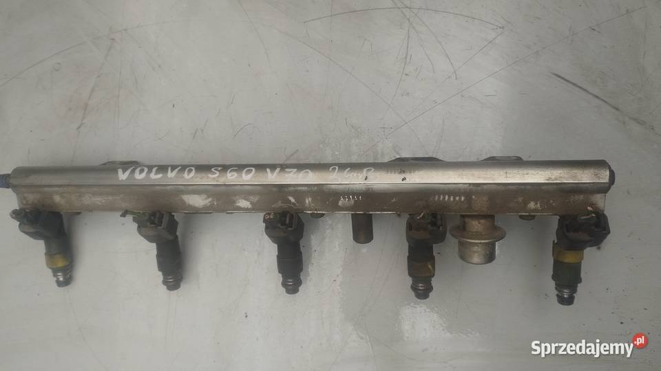 VOLVO S60 V70 24 B listwa wtryskowa wtryski Kielce