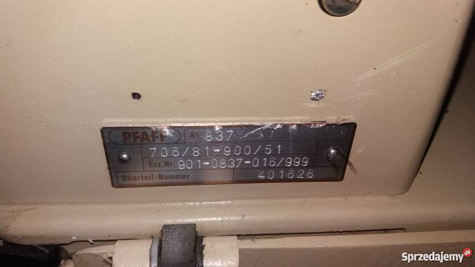 Zygzak Pfaff Cylinder Full Automat Juki Durkopp Wałbrzych