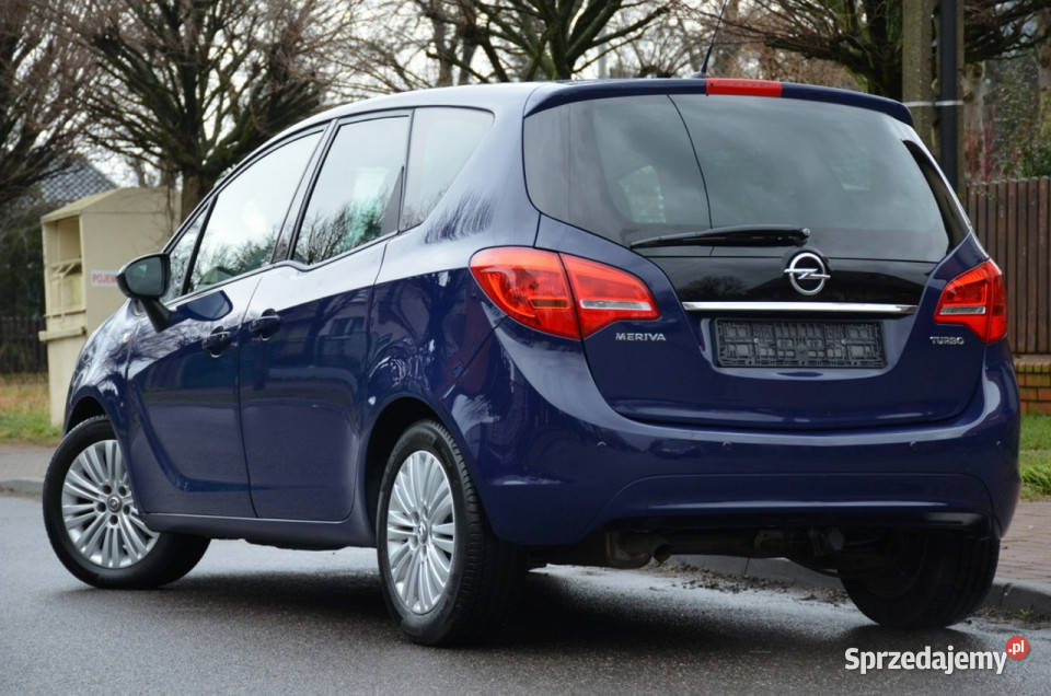 Opel Meriva SUPER STAN 14T 120 Gaz Klima elektryczne lusterka Kutno sprzedam