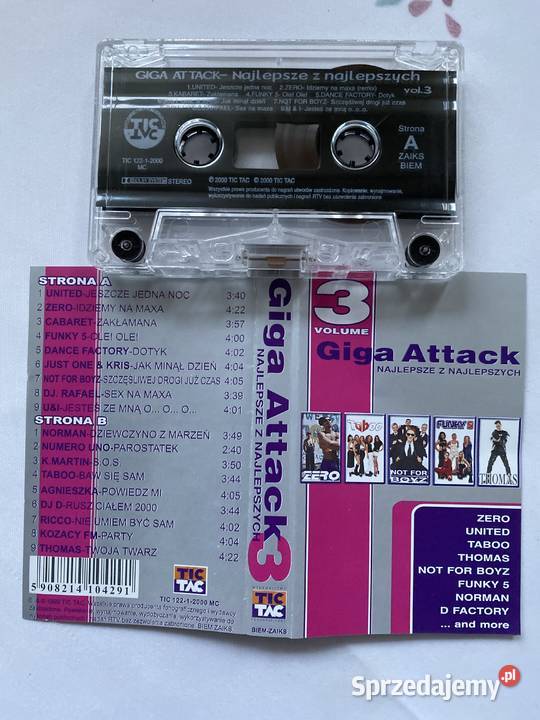 Giga Attack 3Najlepsze z najlepszychkaseta MC Lublin