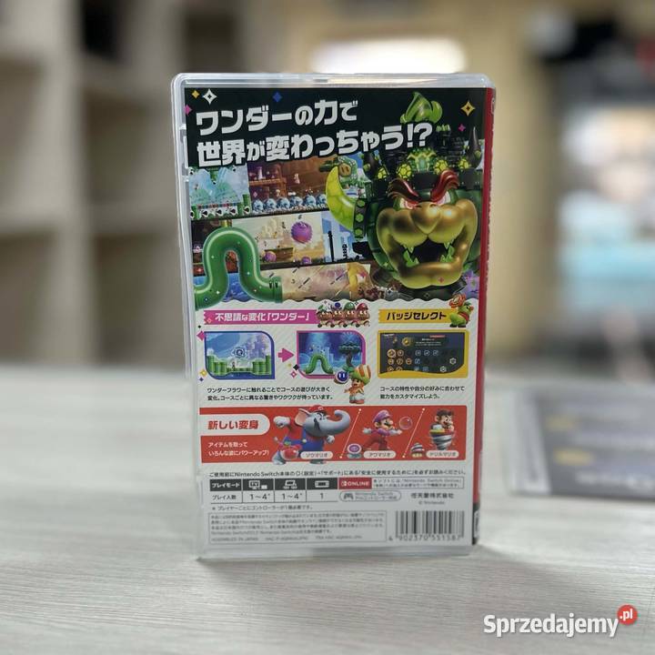 Gra na Nintendo Switch Super Mario Bros Wonder Gry na konsole Elbląg
