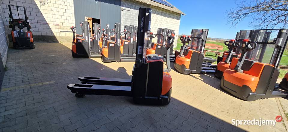 Używany paleciak elektryczny Toyota BT SWE wózek Celiny sprzedam