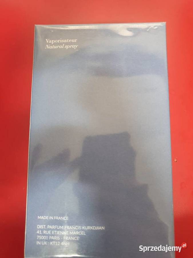 Maison Francis Kurkdjian Paris 724 Woda