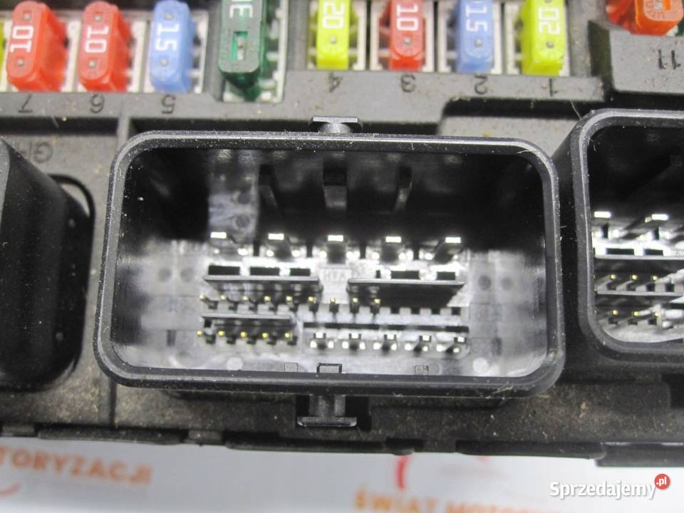 PEUGEOT 407 COUPE moduł BSM 9658070980 BSML0900 Skrzynki bezpieczników Kielce