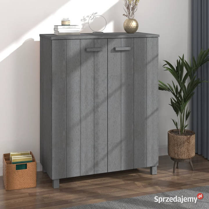 Szafka na buty HAMAR ciemnoszara 85x40x108 lita mazowieckie Warszawa