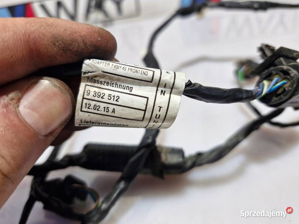 BMW X1 F48 F49 WIĄZKA PRZEWODÓW INSTALACJA PDC dolnośląskie