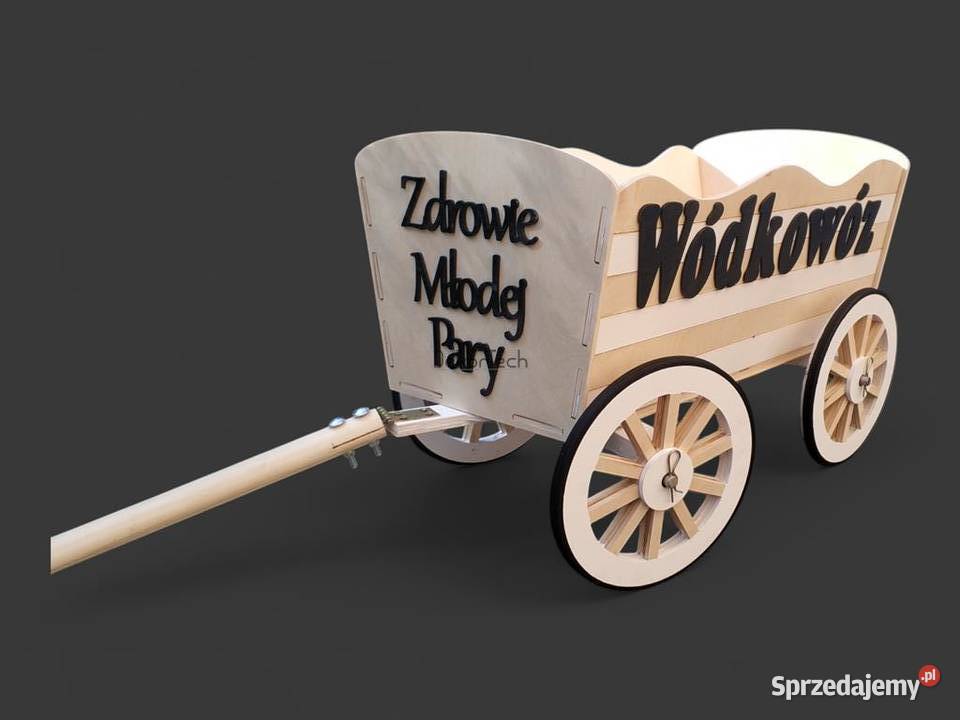 Wódkowóz wózek na alkohol wesele przyjęcie