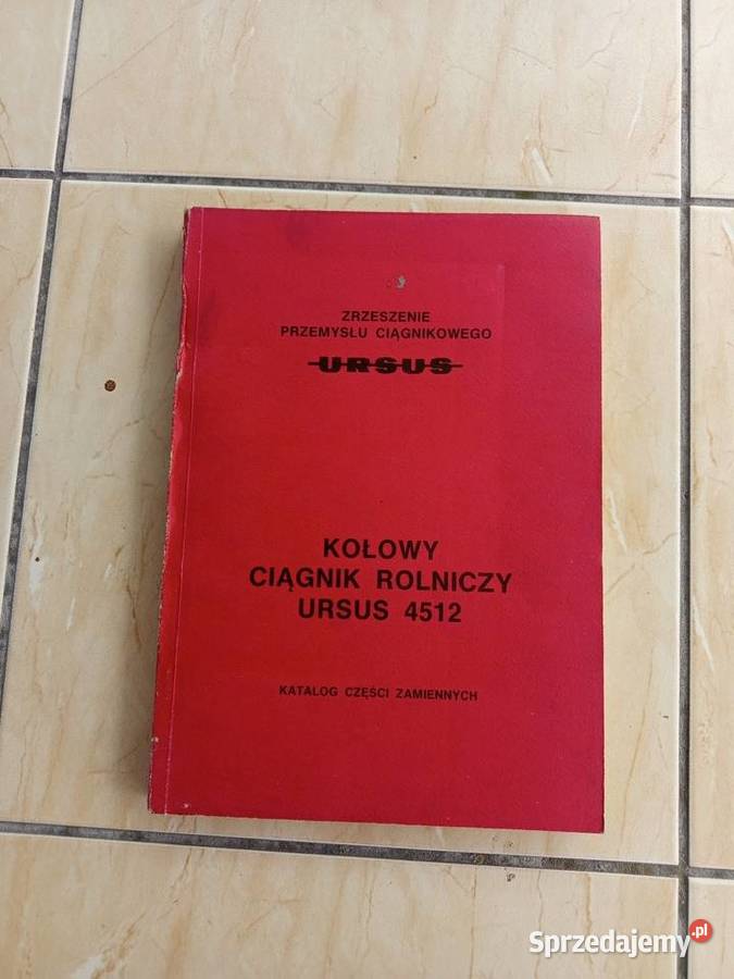 Katalog części zamiennych ursus 4512 Zgierz