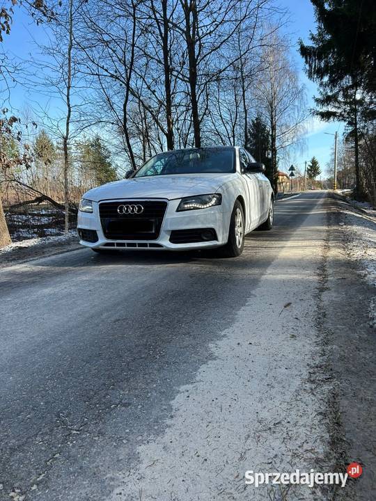 Audi A4 B8 2009 20 TDI super stan biały lubelskie Janów Lubelski