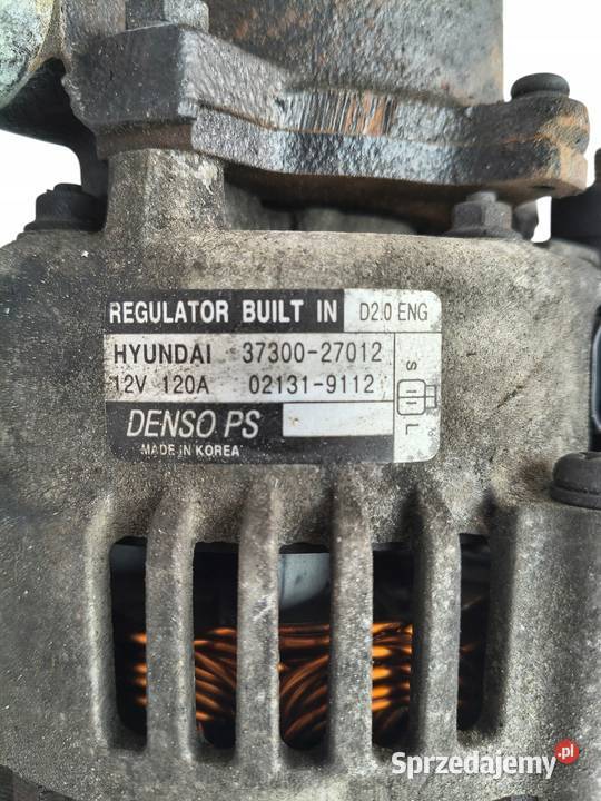 ALTERNATOR Kia Carens CEED Cerato Hyundai i30 osobowe Chełm sprzedam