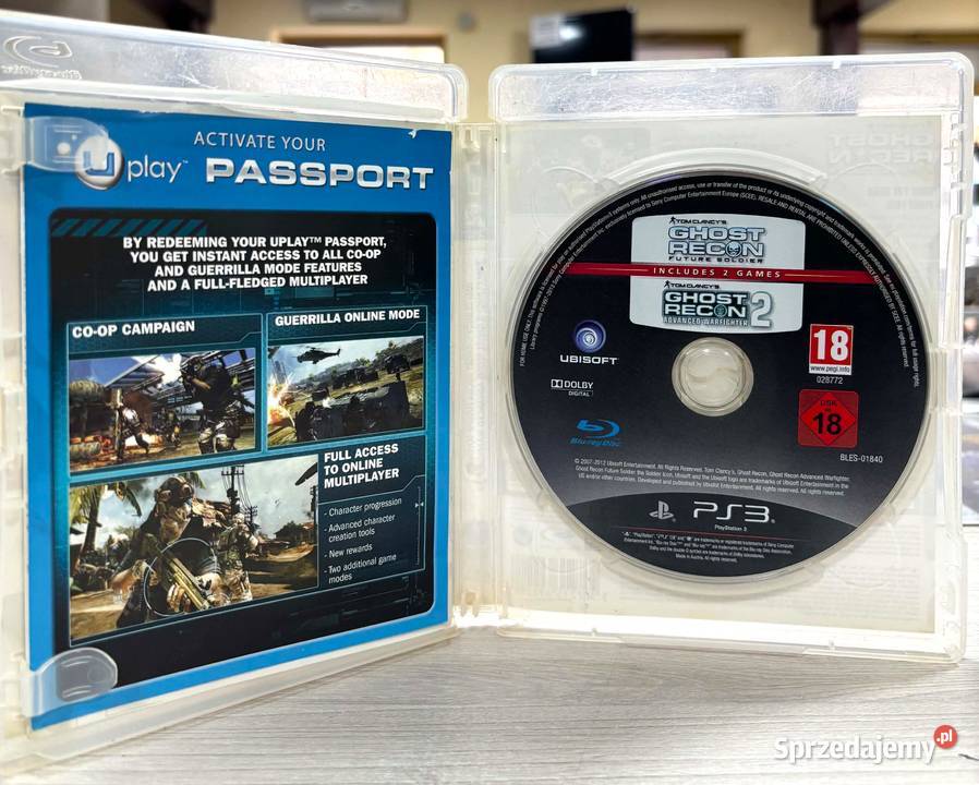 Gra 3 Ghost Recon 12 2w1 Elbląg