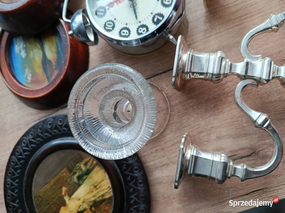 Drugi zestaw różności ramki świecznik zegarek 1 Choszczno