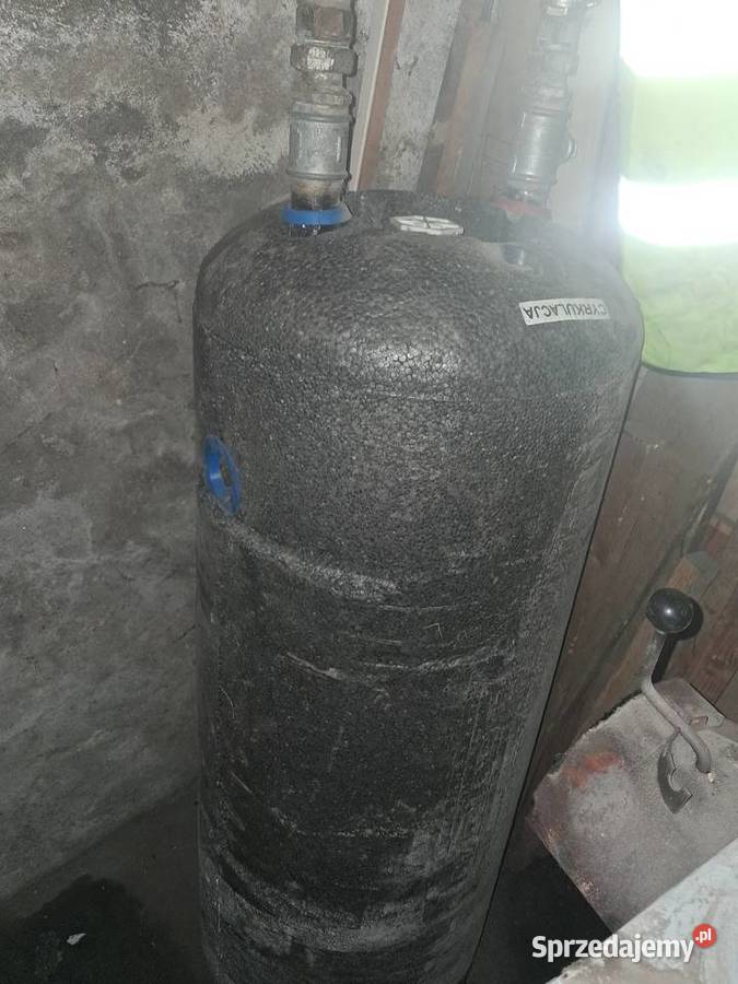 Piec na drewno i bolier stanie Morąg