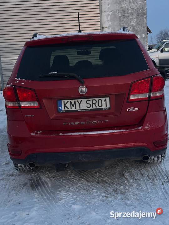 Fiat Fremont 36 V6 Czerwony PBLPG mazowieckie Książenice