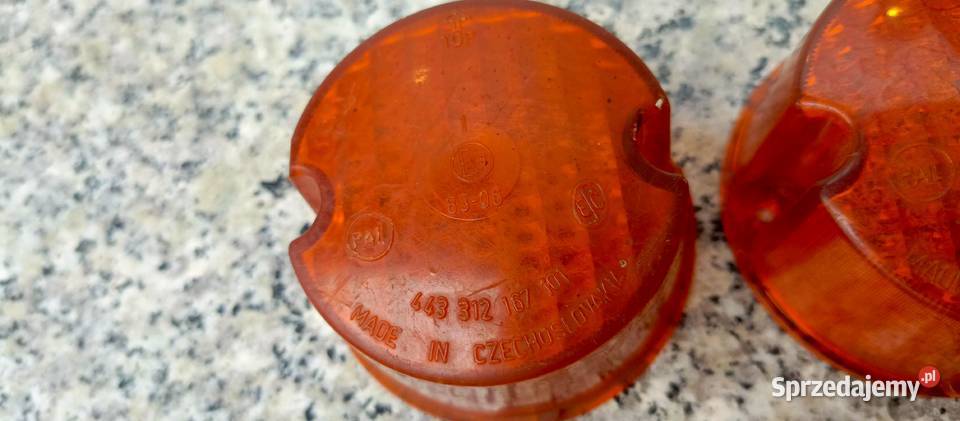 Dwa klosze do kierunkowskazów jawa cz dolnośląskie Bolesławiec