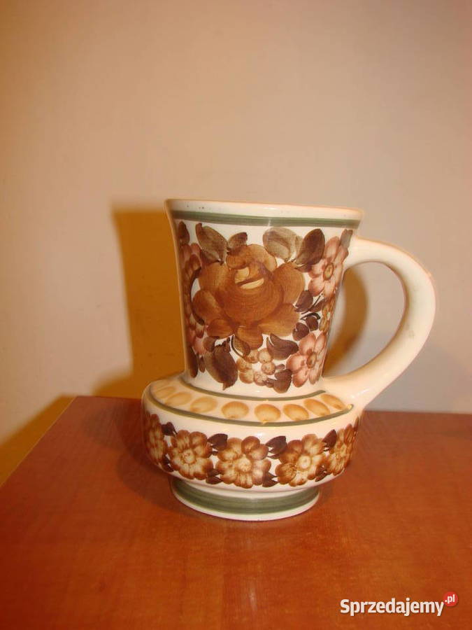 ZF Koło fajansowy mały dzbanek Pruszcz Gdański