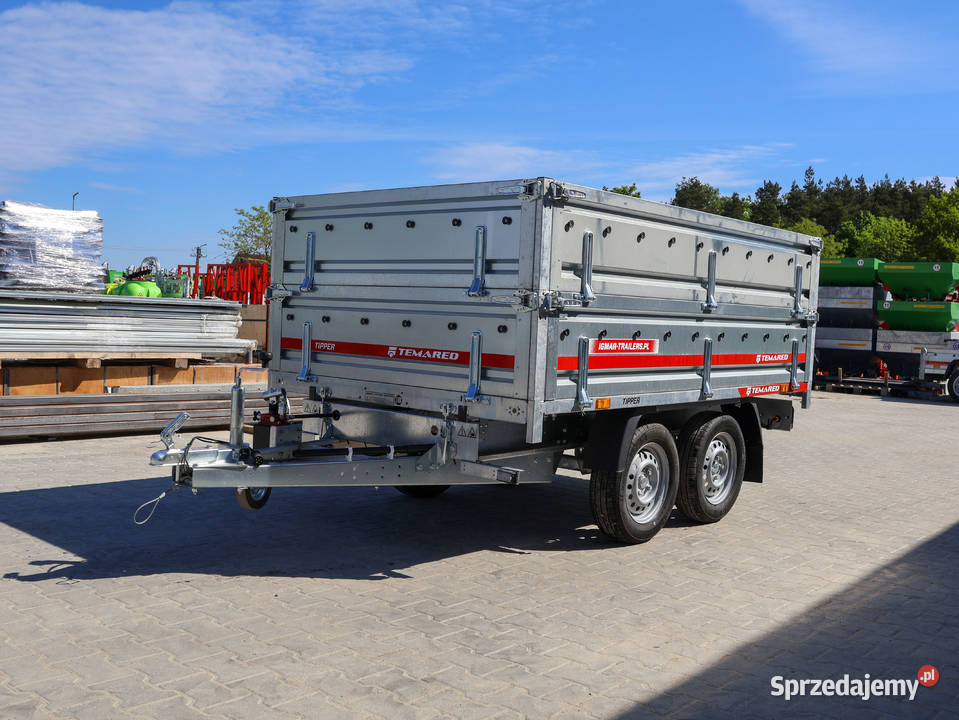 Przyczepa TEMARED TIPPER 25152 075T wywrotka Wywrotki wielkopolskie Cegielsko