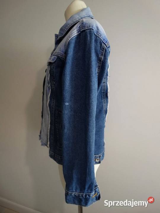 Kurtka Jeansowa Trucker Niebieska Katana