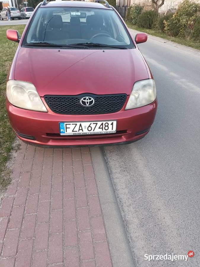 Toyota Corolla e12 16 Klima benzyna+LPG Żagań