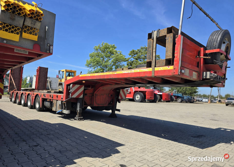 Naczepa niskopodwoziowa KASSBOHRER Lowbed LB5E warmińsko-mazurskie