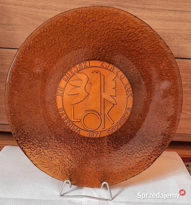 Duży Okolicznościowy Talerz SAHARA HS Ząbkowice Gliwice