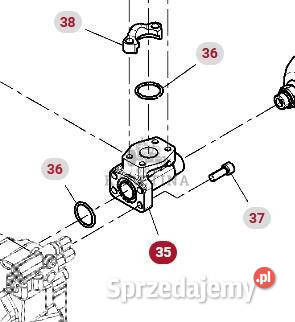 Fendt 930 933 936 942 GEN 7 Kołnierz Sprężający wielkopolskie Jastrzębniki