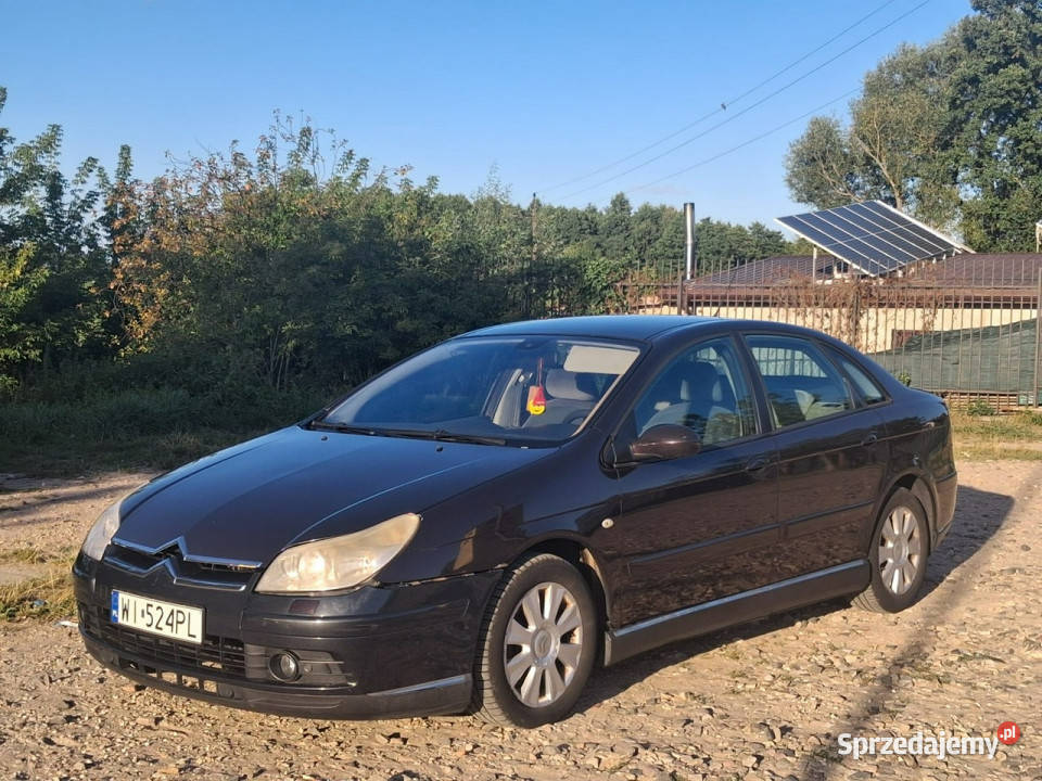 Citroen C5 2005r 20 Benzyna 140 Automat Tanio VAT marża Warszawa