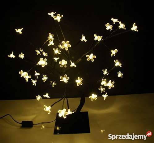 DRZEWKO SZCZĘŚCIA LED BONSAI 50Lampki choinkowe Rozalin sprzedam