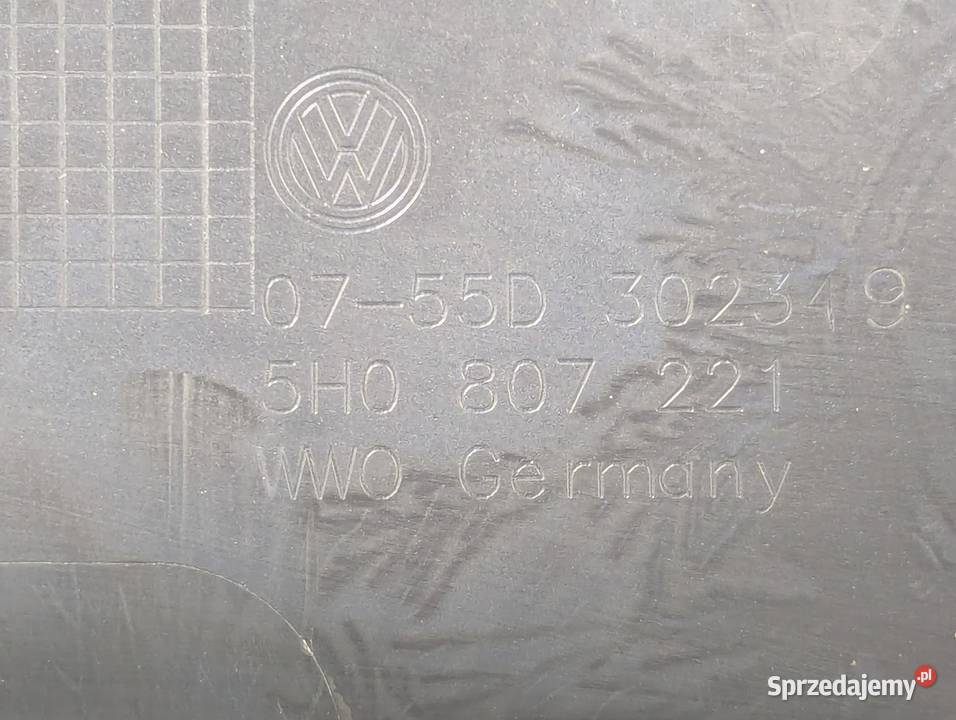 ZDERZAK PRZEDNI KOMPLETNY GRILL PŁYTA VW GOLF Białystok