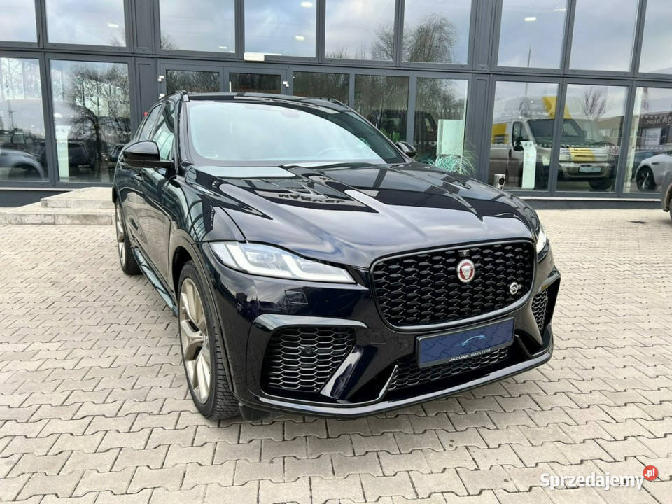 Jaguar FPACE FPace 50 V8 SC 550 AWD Auto SVR regulowane zawieszenie Łódź