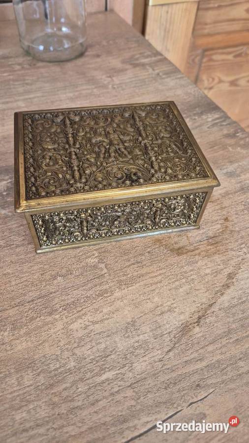 Szkatułka Erhard Shne Antyki Trzebień