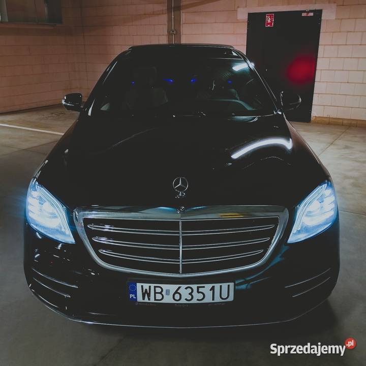 Mercedes S klasa 400 diesel 4matic salon Leszno