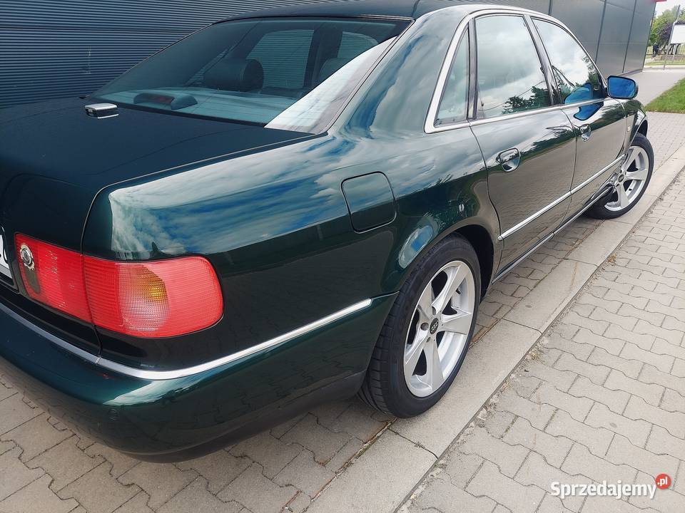 Audi A8 D2 LIft 28 V6 LPG roczne Piękna Zadbana Margonin