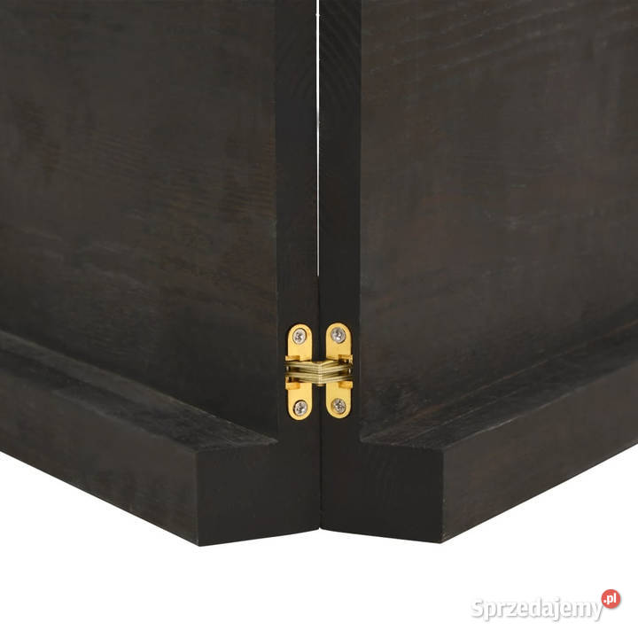 Blat stołu ciemnobrązowy 140x60x26 lite drewno