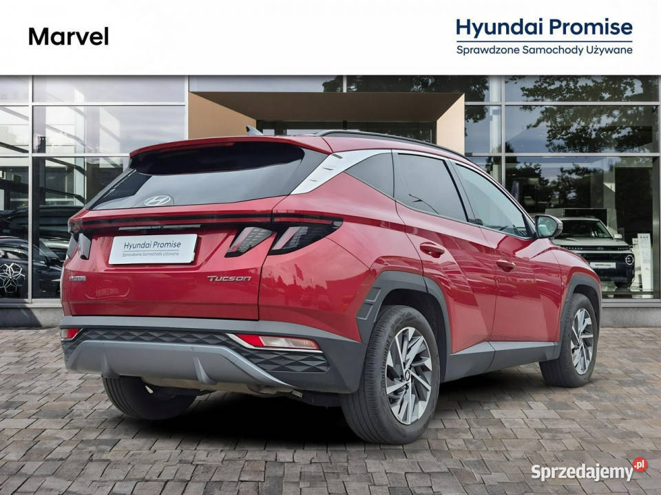 Hyundai Tucson 16 TGDI 150 2WD DCT Wersja bordowy Łódź
