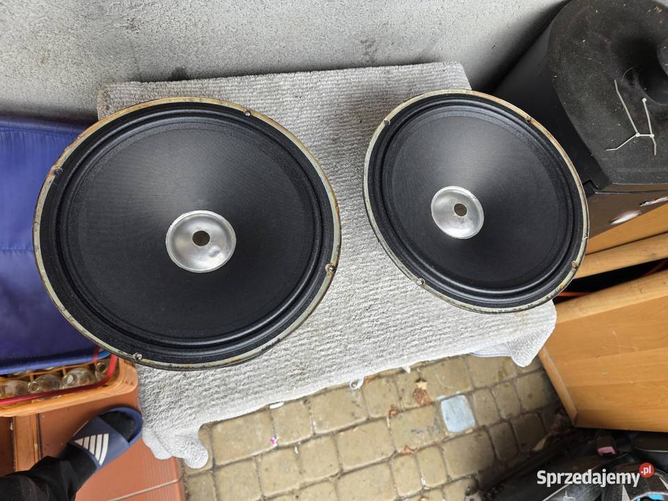 głośniki estradowe 12 stare porządne 8ohm śląskie sprzedam