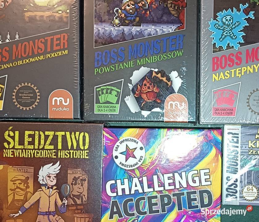 Boss Monster 123 gra karciana Muduko śledztwo Rzeszów