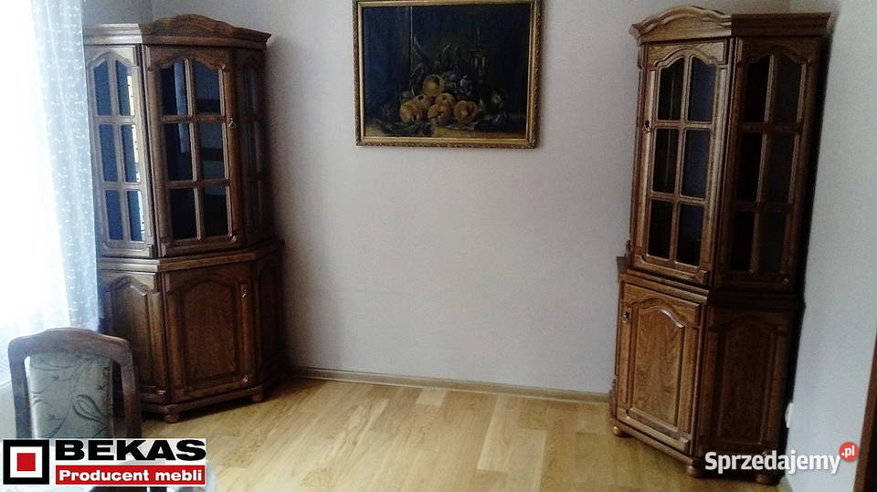 Stylowa Lakierowana Witryna 120 Orzech Włoski 120cm Tychy